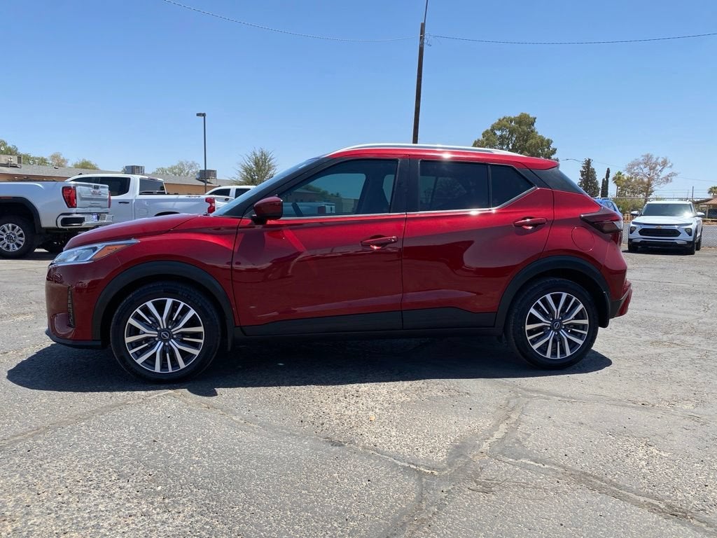 2023 Nissan Kicks — rear three-quarter view