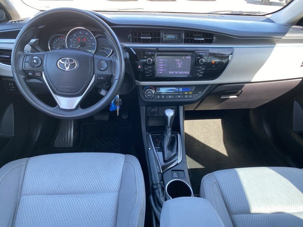 2016 Toyota Corolla — interior view